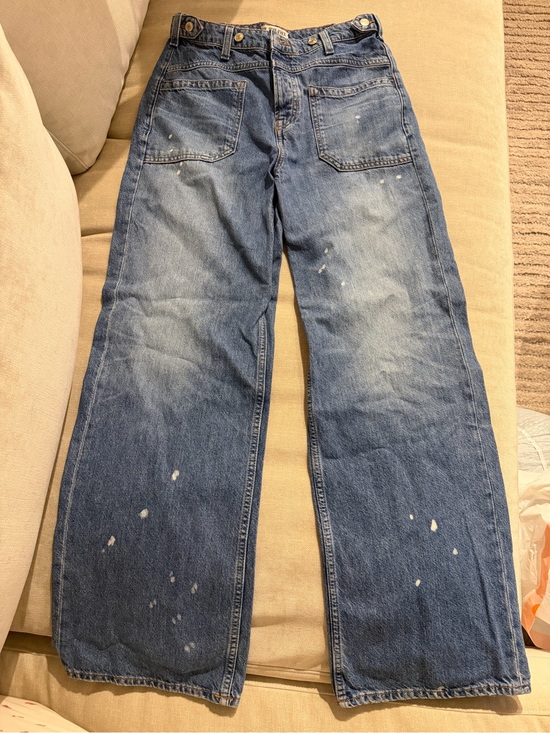 We The Free Denim - We The Free Palmer Cuffed Wide Leg Jeans